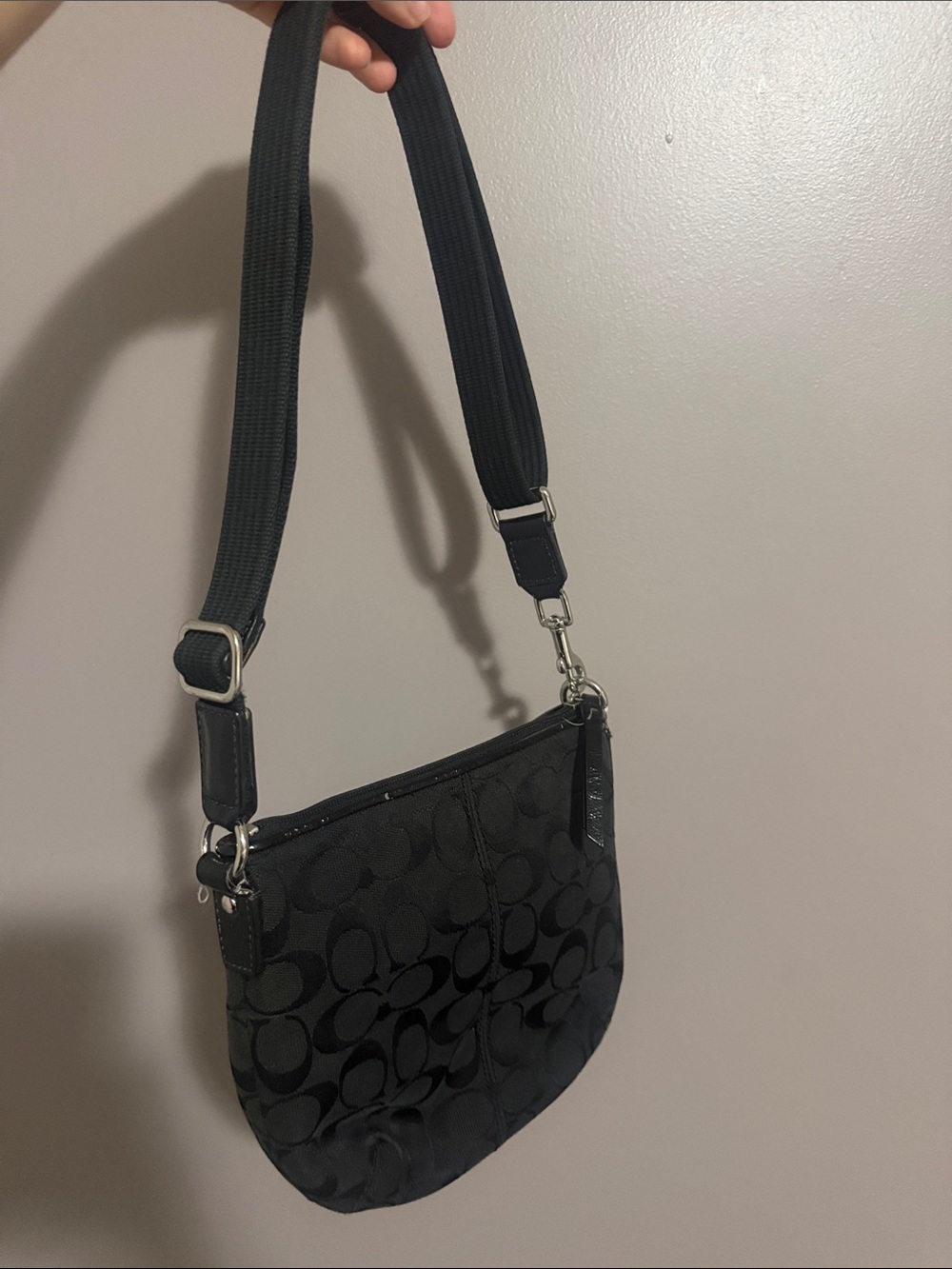 Black Small Crossbody Bag - Picture 2 of 3